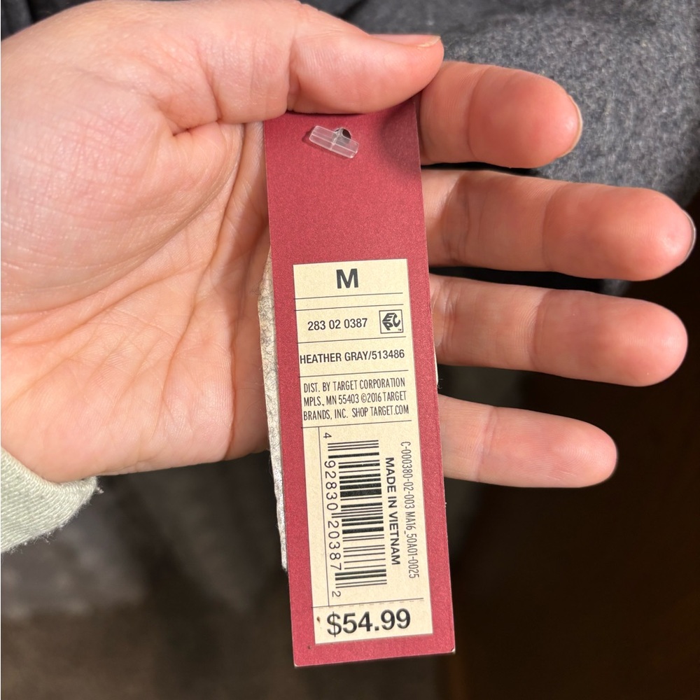 Merona Charcoal Wool Double-Breasted Pea Coat - Picture 6 of 9